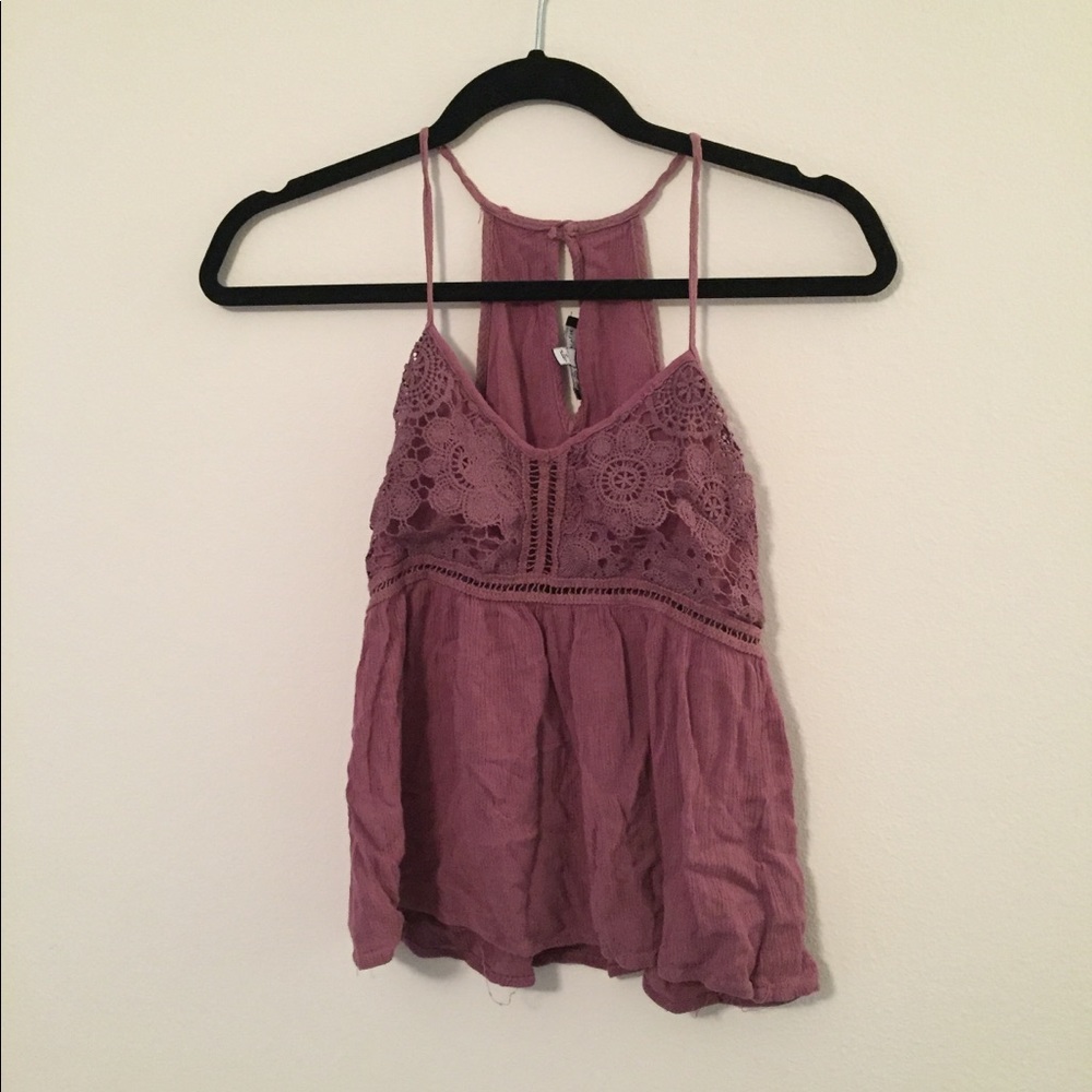 Kendall & Kylie crochet tank